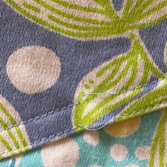 Lilly Pulitzer Vintage Womens Sea Life Straight Leg Pants Size 8 - Picture 13 of 13